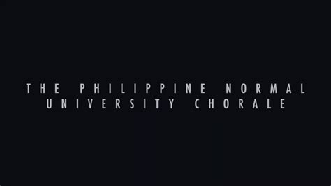 PNU Hymn (PNU Chorale Batch '91.
